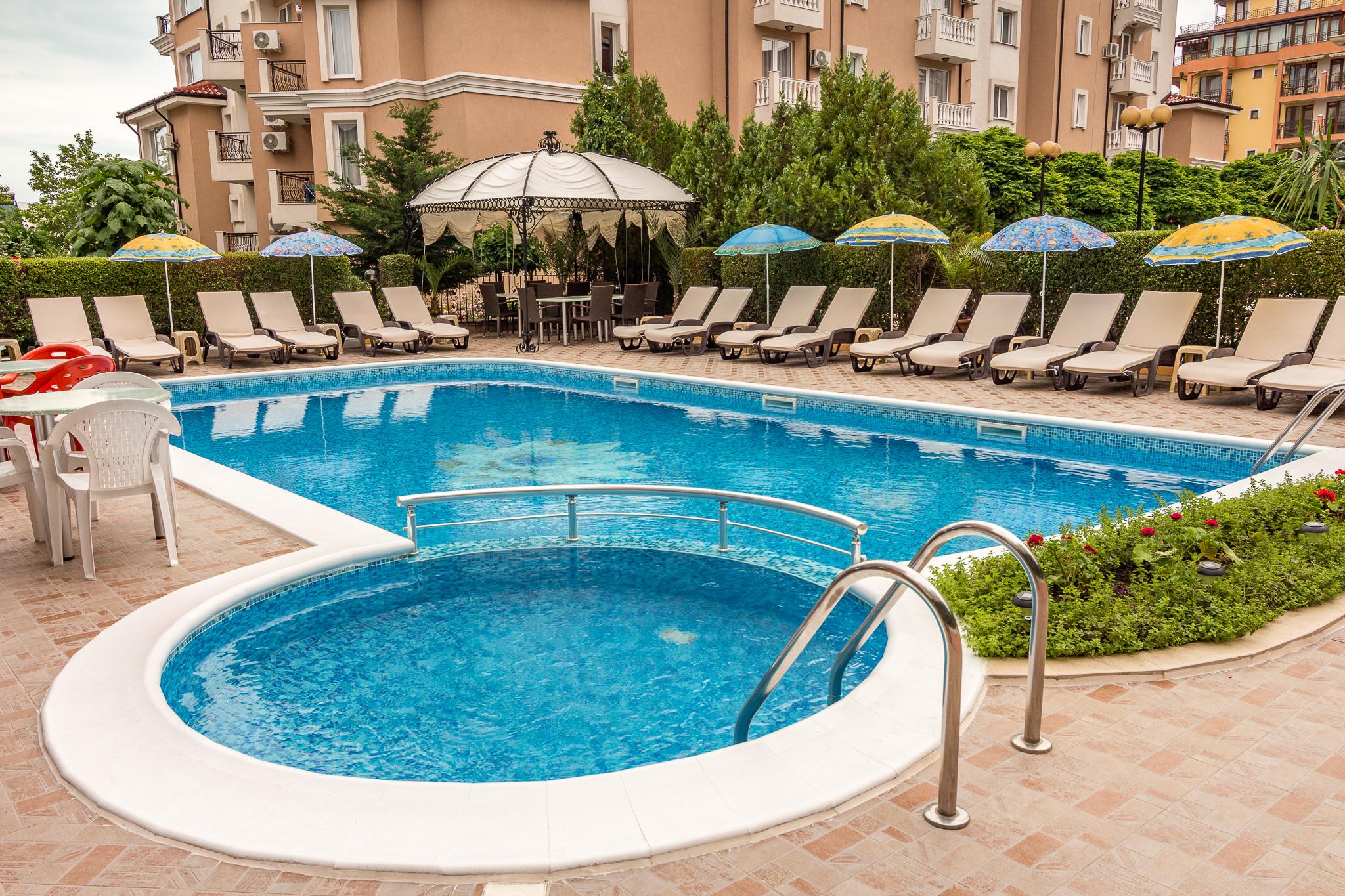 Family Hotel Venera Sveti Vlas Dış mekan fotoğraf