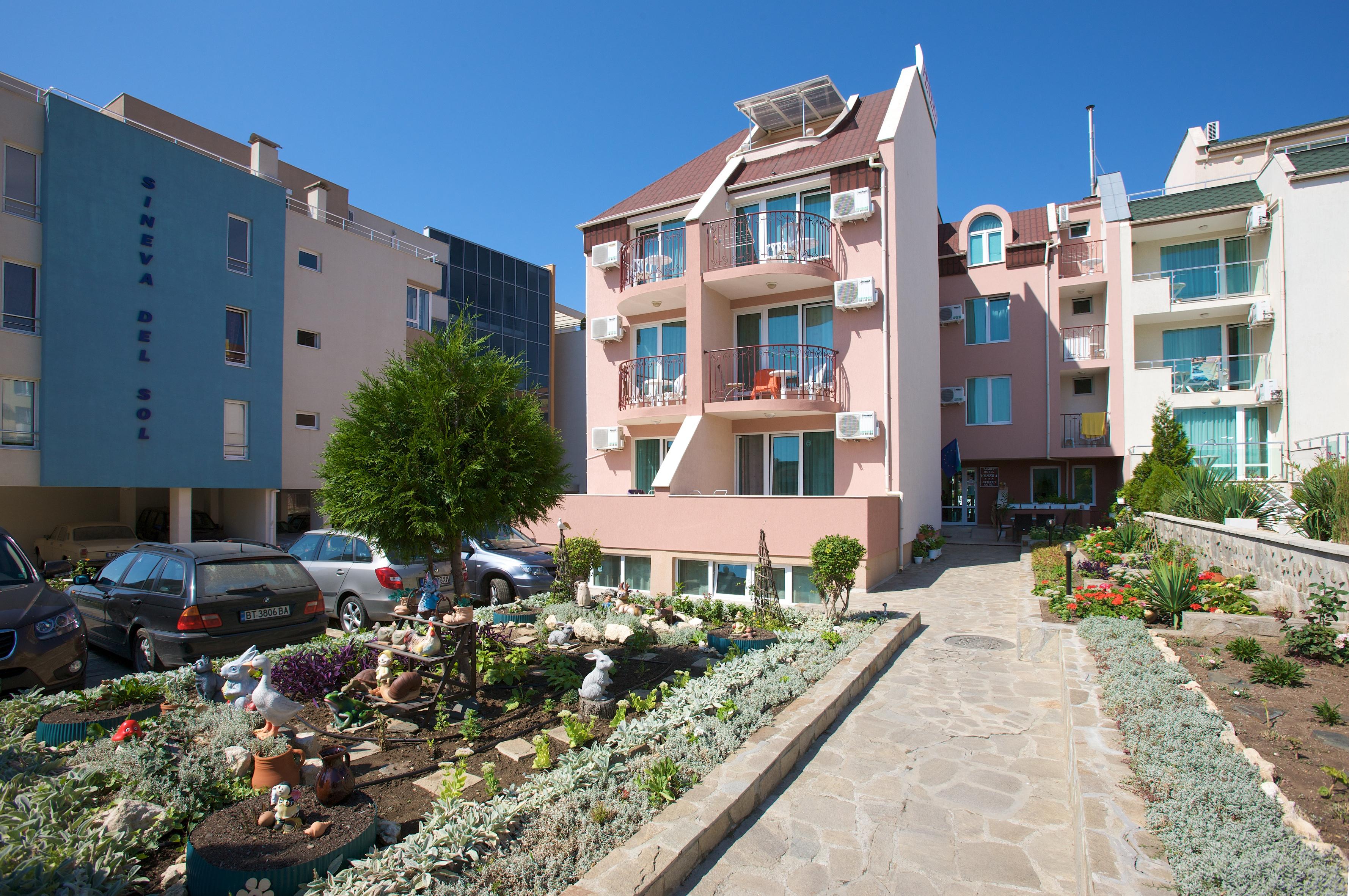 Family Hotel Venera Sveti Vlas Dış mekan fotoğraf