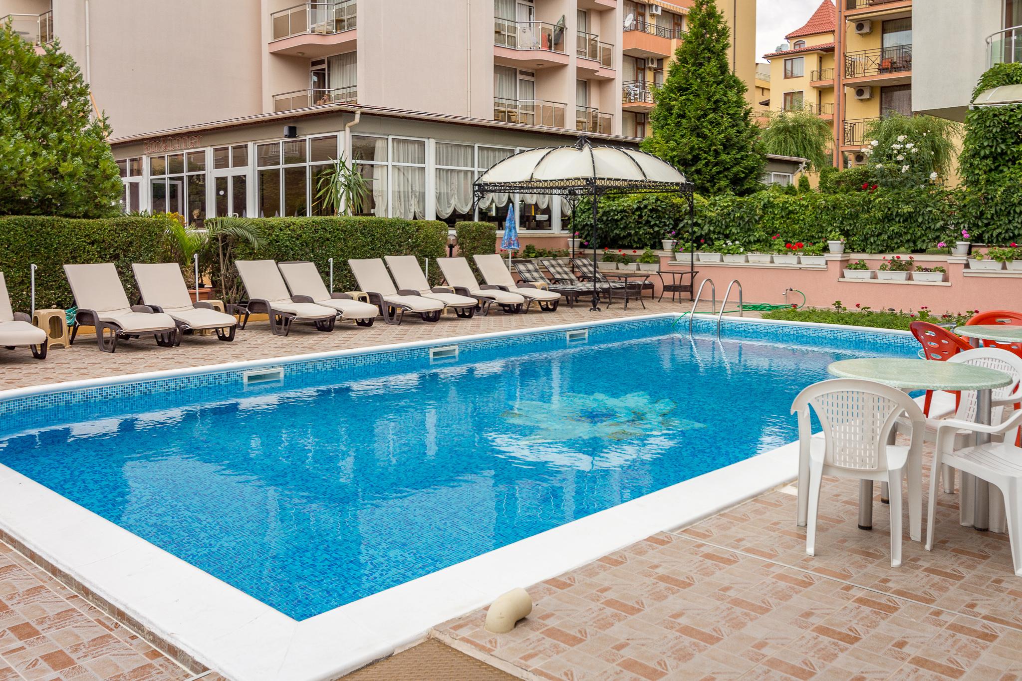 Family Hotel Venera Sveti Vlas Dış mekan fotoğraf