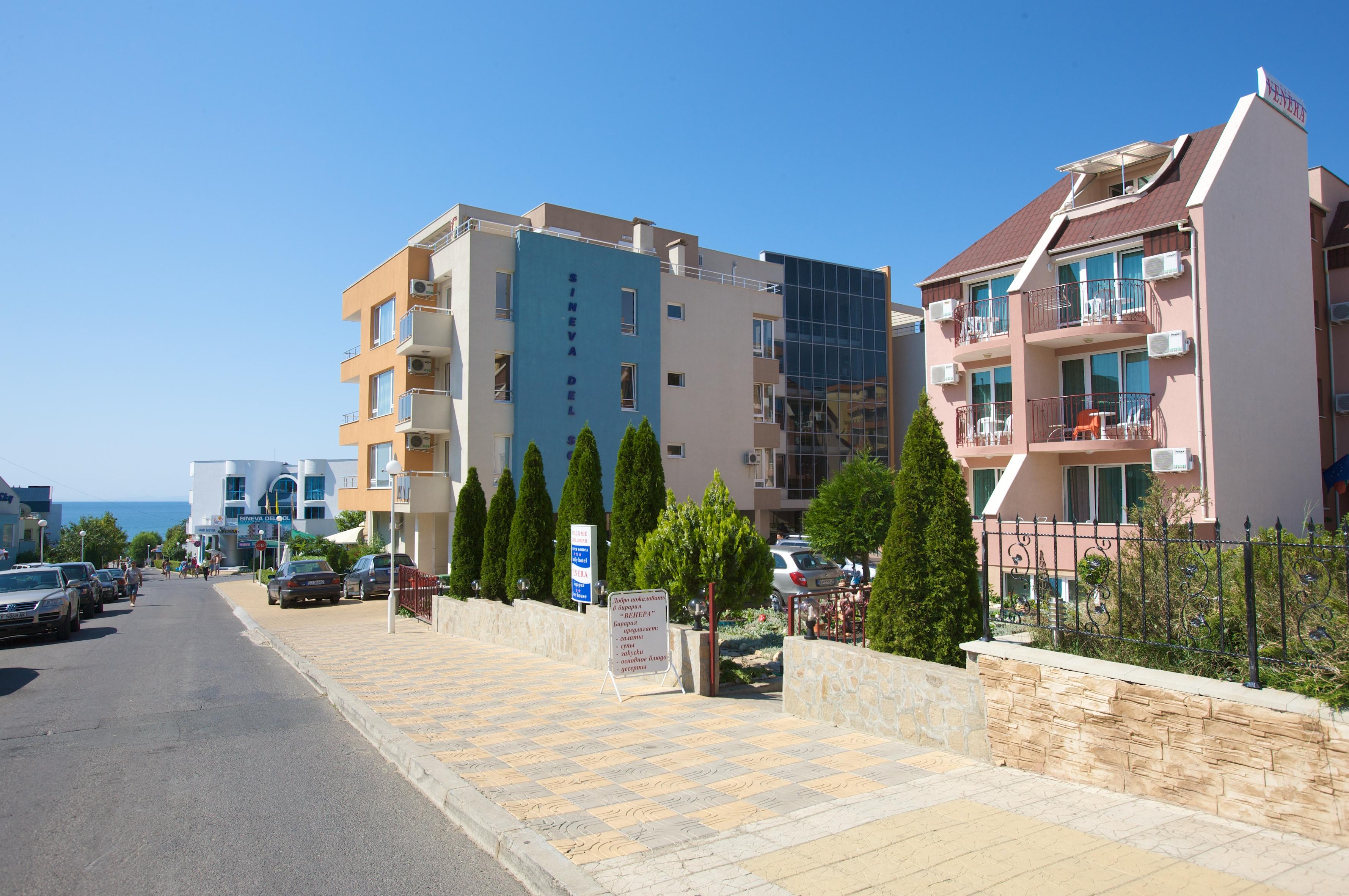 Family Hotel Venera Sveti Vlas Dış mekan fotoğraf